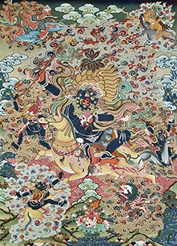 Kineska Kultura Thangka Visokokvalitetno Ručno Oslikano Umjetničko Djelo Buda Slika Tibetanske Budističke