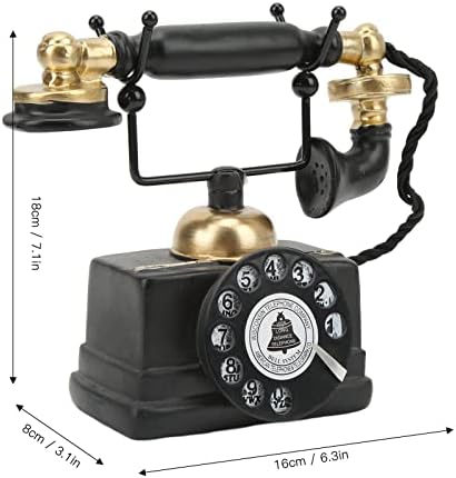 Vintage Model telefona, elegantan simulirani retro telefon Dekoracija modela LifeLike Exquisite za studij