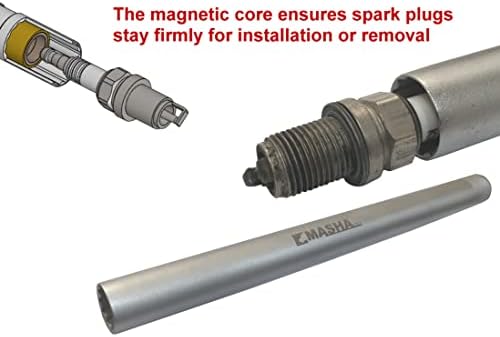 Masha alat-3/8 inčni upravljački program magnetski tanki zid 16 mm Svjećni utičnica 12pt