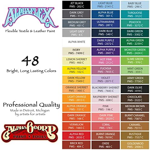 Alpha 6 AlphaFlex fleksibilna boja za kožu i tekstil