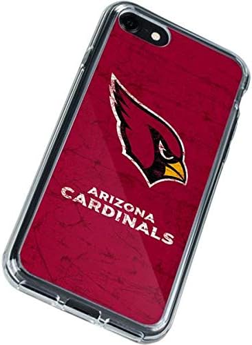 Skinit Clear futrola za telefon kompatibilna sa iPhoneom se-zvanično licencirani NFL Arizona Cardinals uznemireni