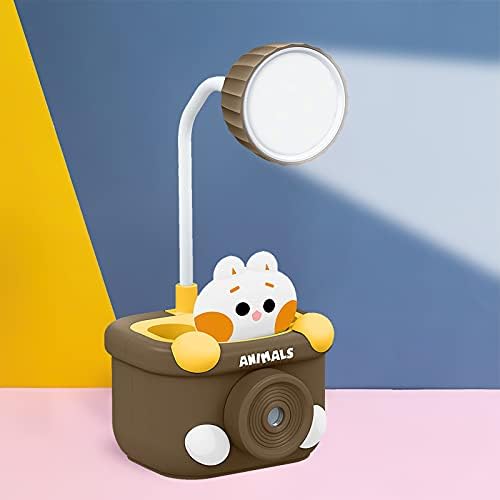 Blainsanska lampica - punjiva stolna svjetiljka za dječju sobu, 360 ° fleksibilni Gooseneck Cute Desk lampica,