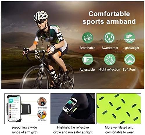 Boxwave Holster za Huawei Nova 9 Pro - FlexSport Armband, podesiva traka za vježbanje i trčanje za Huawei