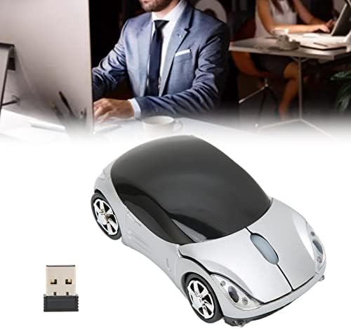 Dilwe 2.4 GHz bežični miš za automobil sa USB prijemnikom 3D sportski automobil za stil gaming miš za Win