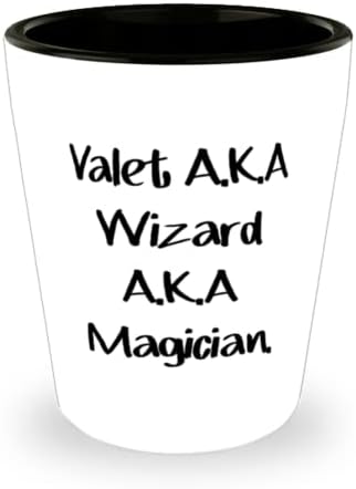 Valet pokloni za prijatelje, Wizard A.K.A mađioničar, mađioničar za višekratnu upotrebu, keramička čaša