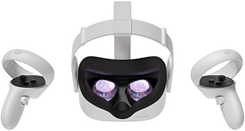 Oculus Quest 2-napredne sve-u-jednom slušalice za igranje virtuelne stvarnosti — bijele-Video od 128 GB-porodični