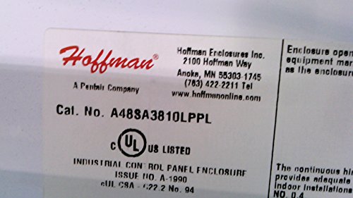 Hoffman a48sa3810lppl NEMA 12 sa isključenje kućišta sa ručkom, 48 x 37.38 x 10, čelik