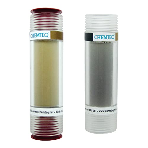 Chemeq 606 Indikator za zamjenu filtra Inline za formaldehid vapor, 3,5 x 1, 3/4 MMNPT