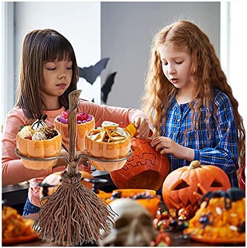 BADJAS Halloween Candy Bowl animirana ruka, Creative Halloween Pumpkin snack Bowl Stand, Pumpkin Bowl Candy,