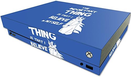 MightySkins koža kompatibilna sa Xbox One X-Unicorns vjeruju | zaštitni, izdržljivi i jedinstveni poklopac