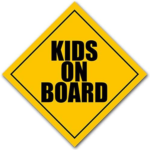 AV magnetska djeca na brodu Oprez Magnet u obliku znakova, sigurnosni magneti, djeca vožnje u sigurnosnom