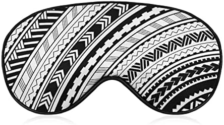 Maori stil ethhnic ukrasi za spavanje maske meka maska ​​za oči Poklopac efektivnog zasjenjenja sa elastičnim