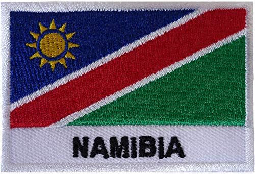 Namibia zastava glačalo na patchu šivati ​​odjeću Južna Afrika Afrička vezena značka