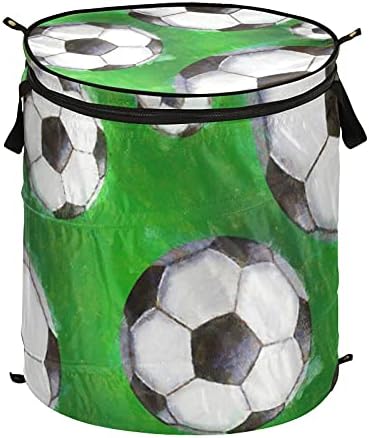 Grunge Soccer Sports Pop up Praonica rublja Sklopiva sklopljiva košarica za pohranu Sklopiva veša za kampiranje