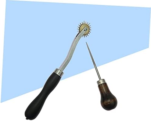 MagicLulu Pribor za šivanje ručno šivere za popravak alata za kožu ručno šivanje kože za šivanje ruleta