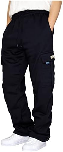 Miashui znoji labavi muške pantalone Sportske konopce u boji užad labavljenje čvrstih pantalona džep ženske