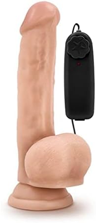 Rumeni dr. Skin 8,75 inča Realistični vibrirajući dildo, kompatibilan sa usisnim čašicama, seks igračka