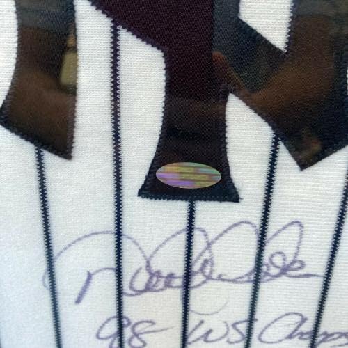 Derek Jeter 1998 W.S najbolji rekord ikad potpisani upisani dres Yankees Steiner - autogramirani MLB dresovi