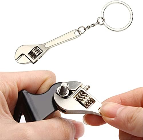 Višenamjenski mini metalni podesivi ključ za ključeve ključeve ključeve prstenaste prsten Podesivi džepni