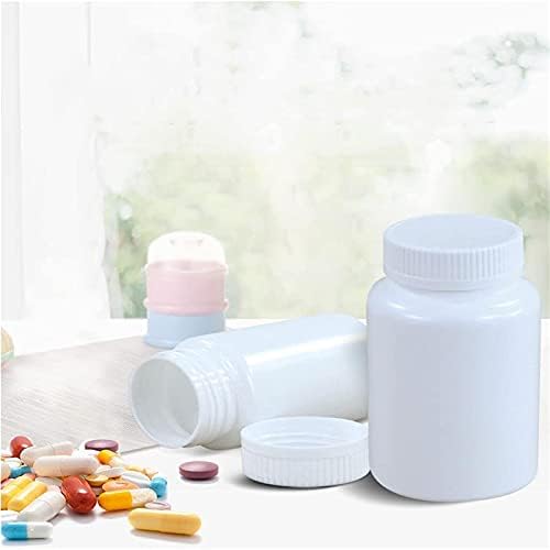 4kom prazan Organizator tableta za lijekove plastične bočice za lijekove reagens bočica tečna čvrsta praška