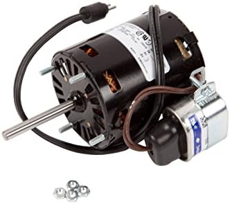 FASCO D1125 3,3-inčni prečnik PSC motor, 1/12 ks, 208-230 volti, 1500 o / min, 1 brzina, 0,4 ampera, rotacija