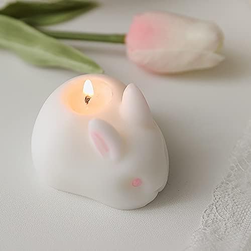 Rabbit aromaterapija svijeća dugotrajni sojin vosak Foto rekviziti ukras za svijeće ukrasna svijeća pokloni