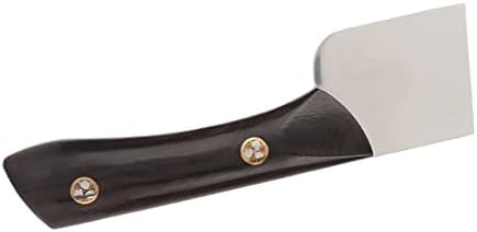 Nož od kože, drvena ručka kožni rezni nož DIY izrada dijagonalne širine sandalovine 4cm za rukotvorinu