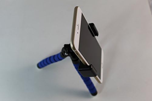 Plavi Mini Podesivi držač Spider Stativa za iPhone 4 5 5s 6s 6 6 plus 7 7 plus 8 8plus