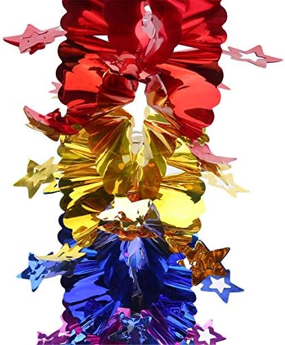 Flybloom Božićni kralješki ukrasi božićne plafon Svečano viseći kovitlaci