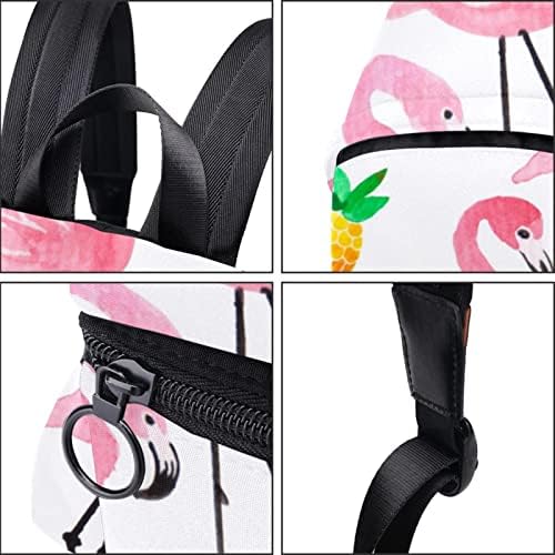 VBFOFBV ruksak za laptop, elegantan putni ruksak casual pasiva za ramena za muškarce, flamingo ananas
