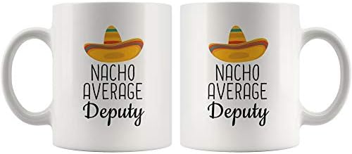 BackyardPeaks zamjenik pokloni Funny Nacho prosjek zamjenik šerifa poklon za muškarce & amp ;žene ured Novi