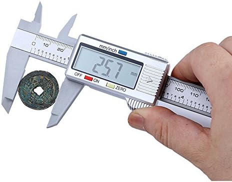 Lokodo Vernier kaliper mjerač mikrometar 150mm / 6inch LCD digitalni elektronski elektronički alat za mjerenje vlakana
