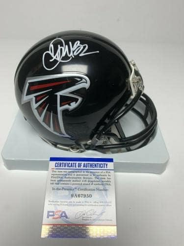 Jamal Anderson potpisao Atlanta Falcons Mini šlem PSA 9A67950-NFL Mini šlemovi sa autogramom