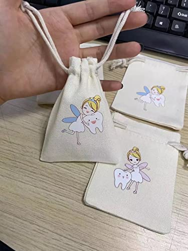 Tooth Fairy torba torbica za dječake za postavljanje ispod jastuka - poklon za uspomenu za djecu i djecu