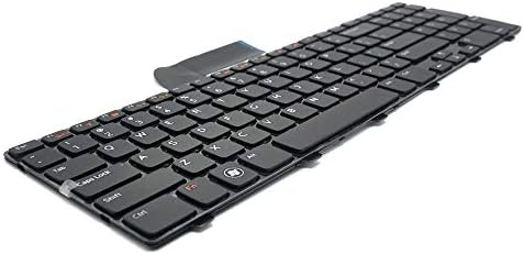 Padarsey eplacement tastatura kompatibilan za Dell Inspiron N5110 M5110 Serija Crna us Layout, kompatibilan