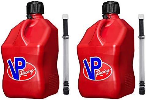 VP Racing goriva Motorsport 5 galon plastike Utility Jug Red w / Deluxe 14 inčni crijevo komplet odgovara