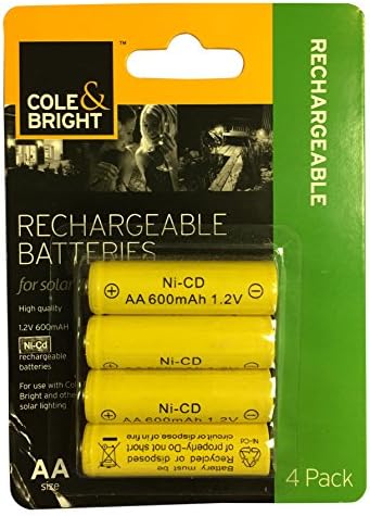 Cole & amp; svijetao 6723 punjive AA Ni-MH baterije