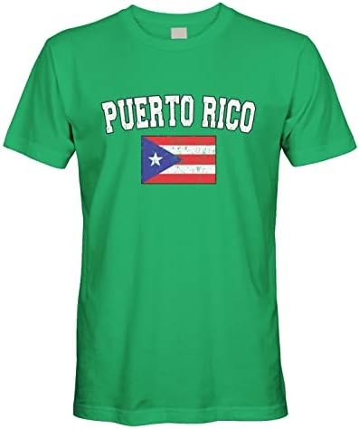 Muška izblijedjela portorikovna majica zastava Portoriko