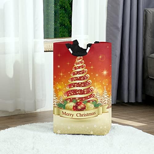 xigua Merry Christmas Tree veš korpa sklopiva oxford tkanina korpa za veš sklopiva torba za veš za odeću