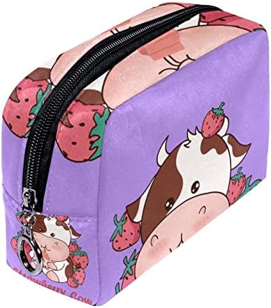 Tbouobt vrećica za šminku Travel Cosmetic torba torbica torbica sa patentnim zatvaračem, životinjska crtana