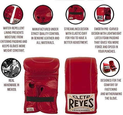 Cleto Reyes bokserske rukavice, rukavice za torbu sa elastičnom manžetnom za muškarce i žene, VMA