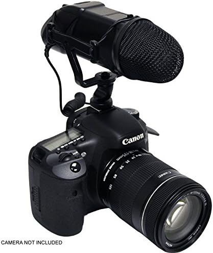 Digitalni Nc profesionalni mikrofon za Canon EOS Rebel T7i sa Mufom od Mrtvog mačka za vrhunske sisteme