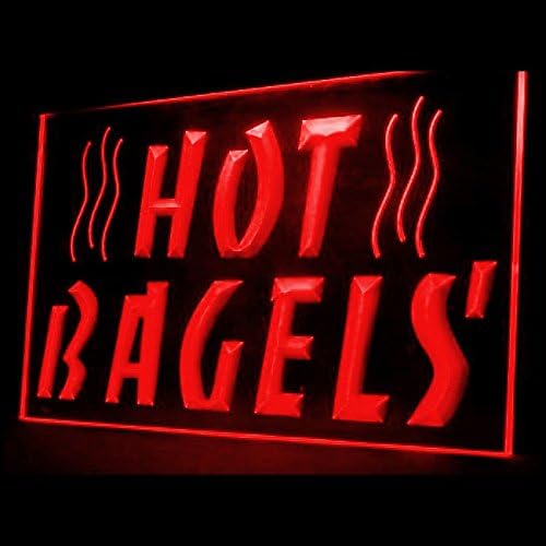 110049 Hot Bagels Coffe Shop Cafe Sweet Sir Display LED svjetlo Neon Sign