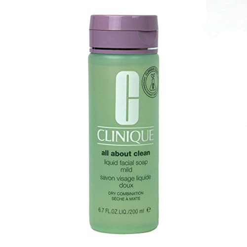 Clinique All About Clean Liquid Facial soap Mild 6.7 oz za suhu mješovitu kožu Unboxed