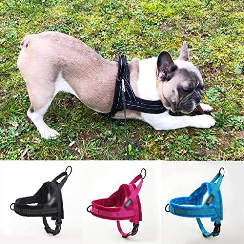 Walnuta Reflective Podesivi flannel podstavljeni prsluk za male, srednje i velike pse za šetnju treninga