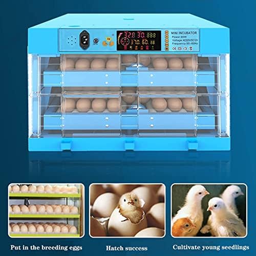 Inkubator jaja Digitalni inkubator za Valjenje jaja 48 jaja pilića/gmizavaca sa kontrolom Temperature idealna