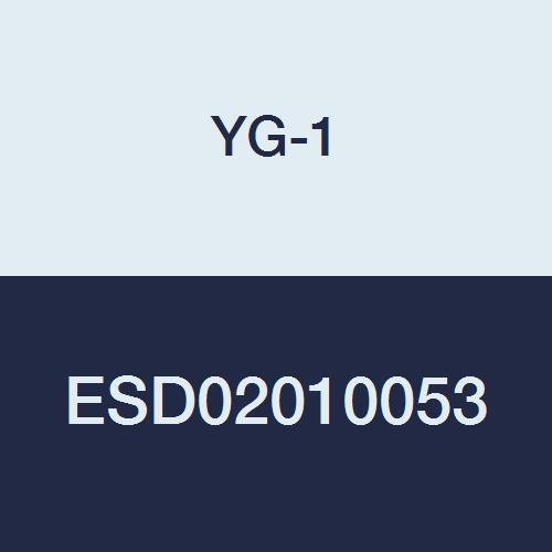 Yg-1 ESD02010053 CBN ugaoni radijus krajnji mlin, 2 FLAUTA, dužina 3 mm ispod drške, 1,0 mm