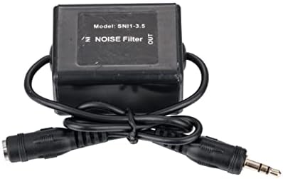 3,5 mm muški do ženskog filtra za buku automobila stereo ubojica buke ili filter za slušalice