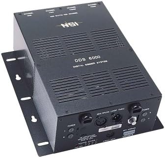 Leviton N6000 4-kanalni 1200 Watt/kanal 1800 Watt Max 15-Amp kabl za napajanje, dimer / Relejni sistem, mikro-Plex i 0-10V, 120v