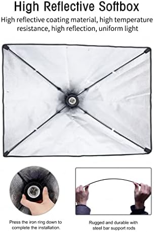 SXNBH Fotografski rasvjetni komplet 2x3m Pozadina fotografija Meka kišobran SoftBox lagana postolja Prijenosna